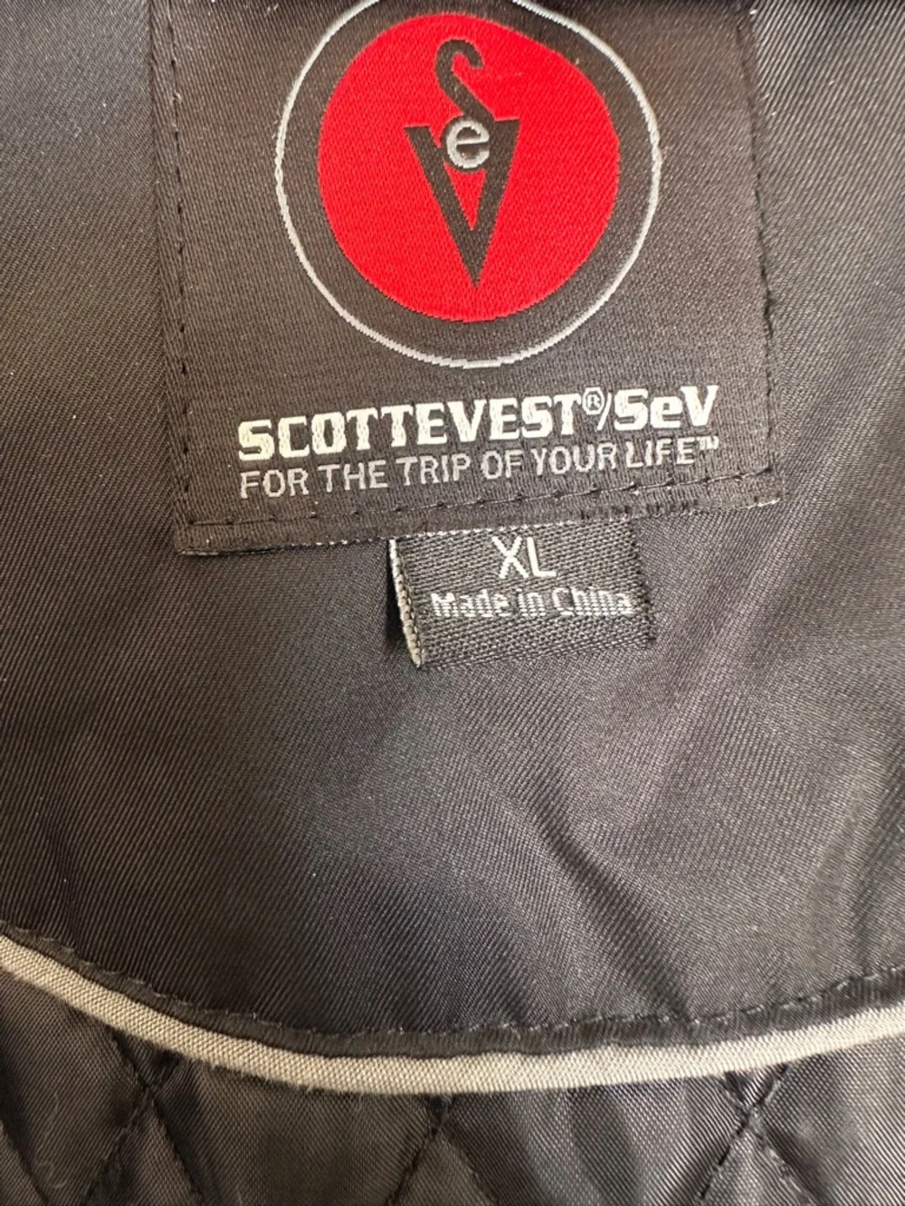 SCOTTeVEST Revolution‎ Travel Jacket Vest XL Black TEC Convertible Utility coat - Picture 7 of 15